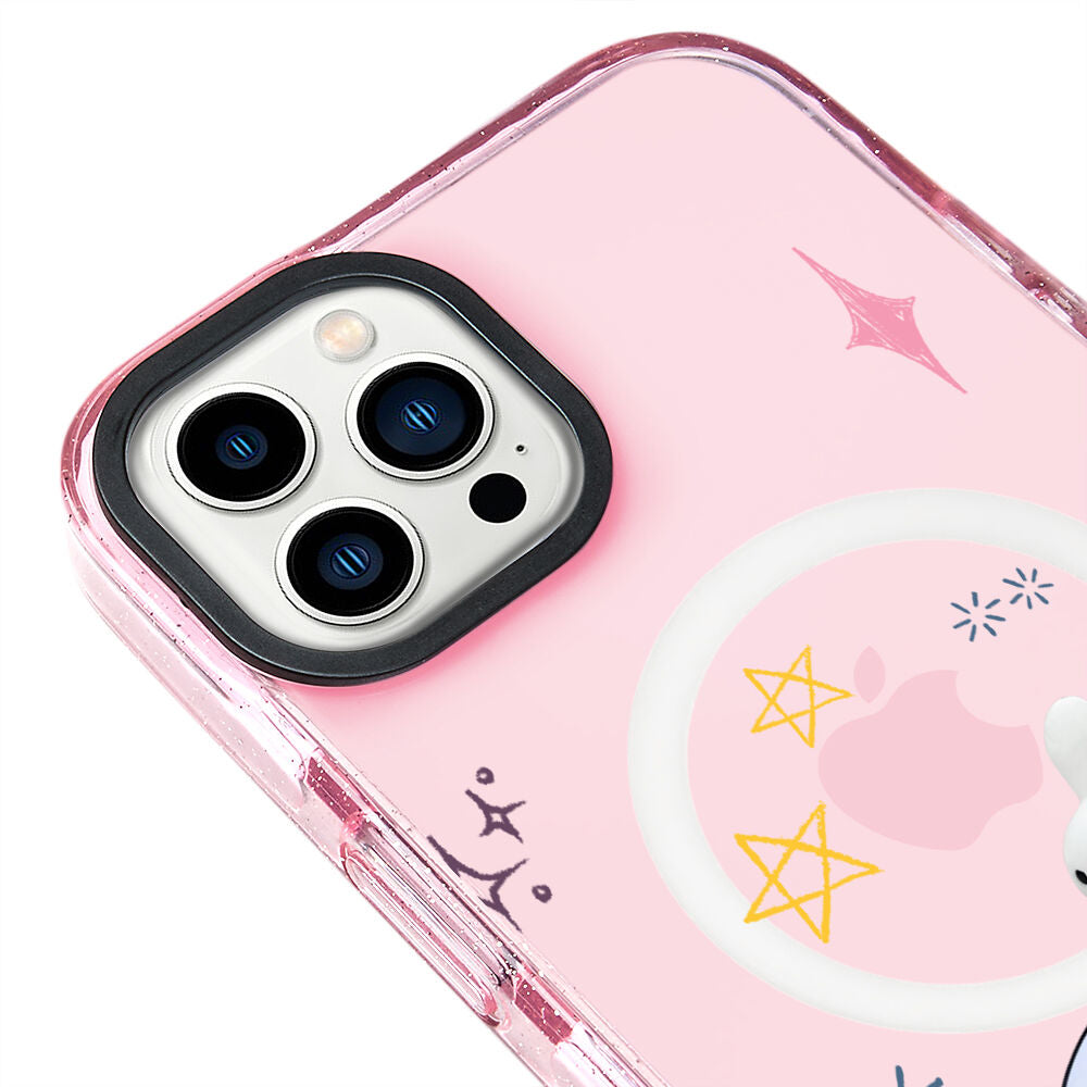 MagsafeliArtycaseSimliPembe