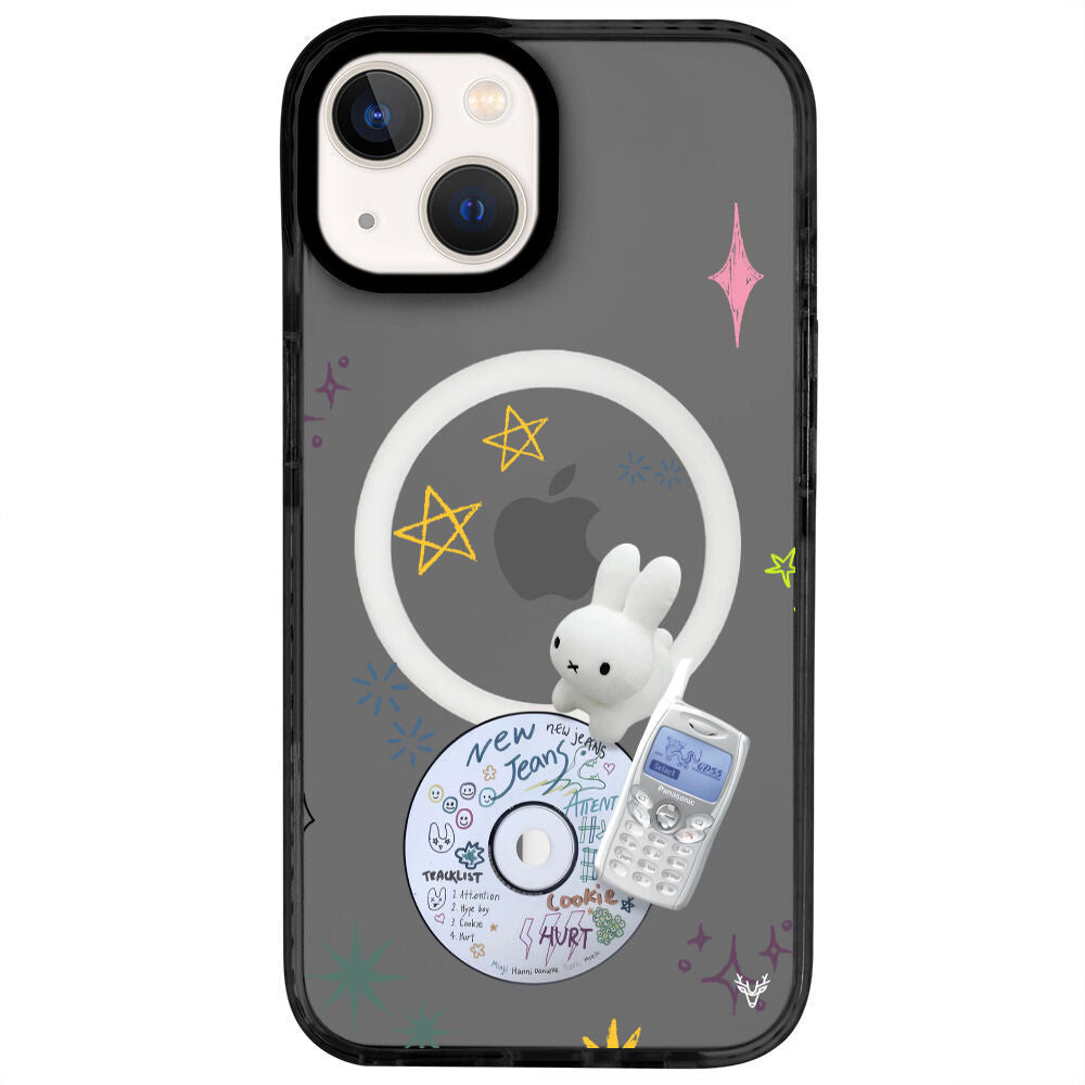 MagsafeliArtycaseCoolBlack