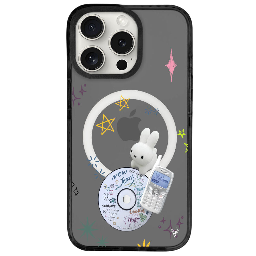 MagsafeliArtycaseCoolBlack