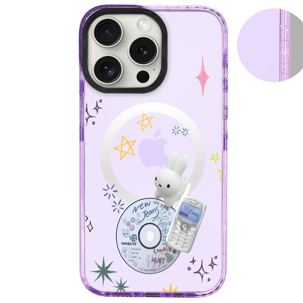 MagsafeliArtycaseSimliMor