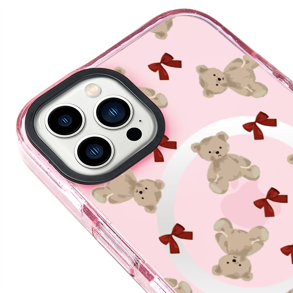 MagsafeliArtycaseSimliPembe