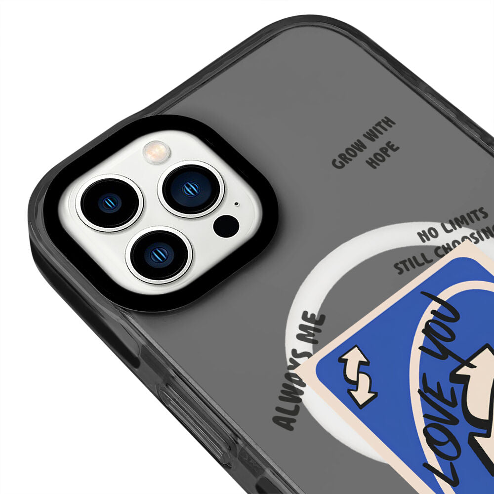 MagsafeliArtycaseCoolBlack