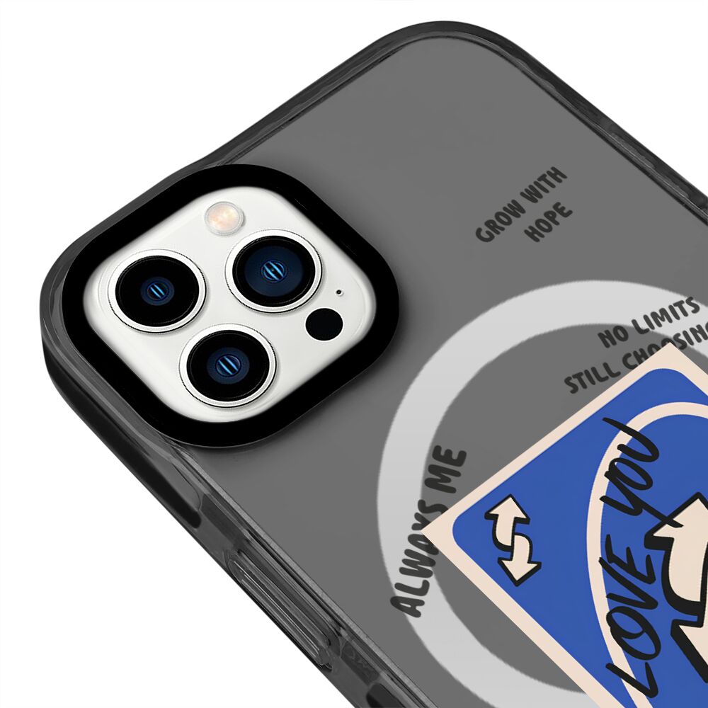 MagsafeliArtycaseCoolBlack