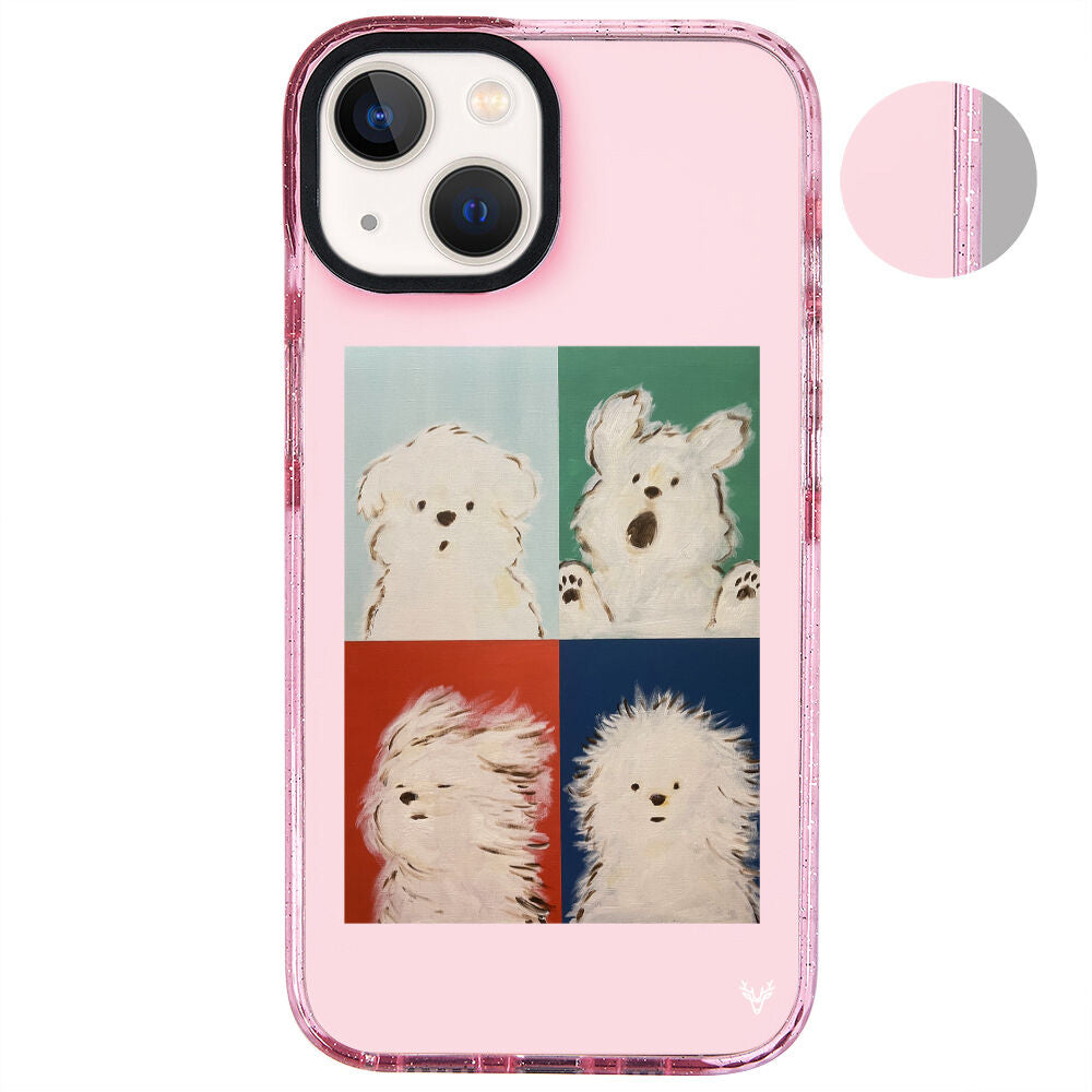 MagsafeliArtycaseSimliPembe