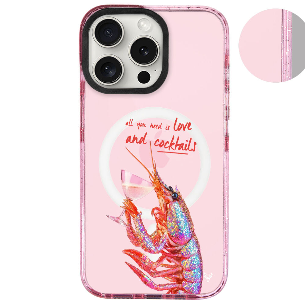 MagsafeliArtycaseSimliPembe