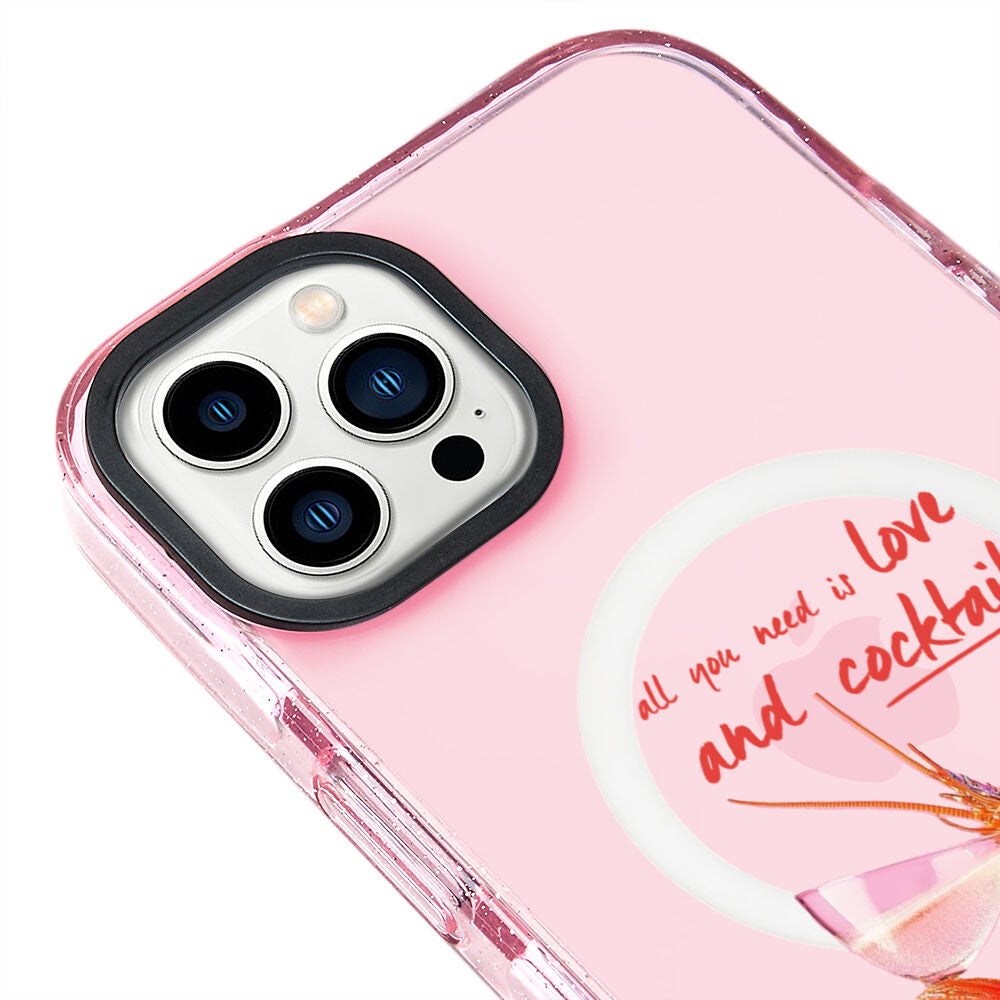 MagsafeliArtycaseSimliPembe