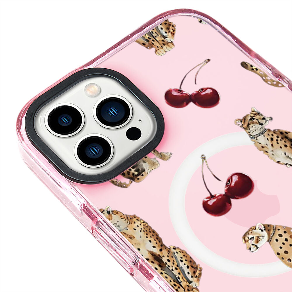 MagsafeliArtycaseSimliPembe