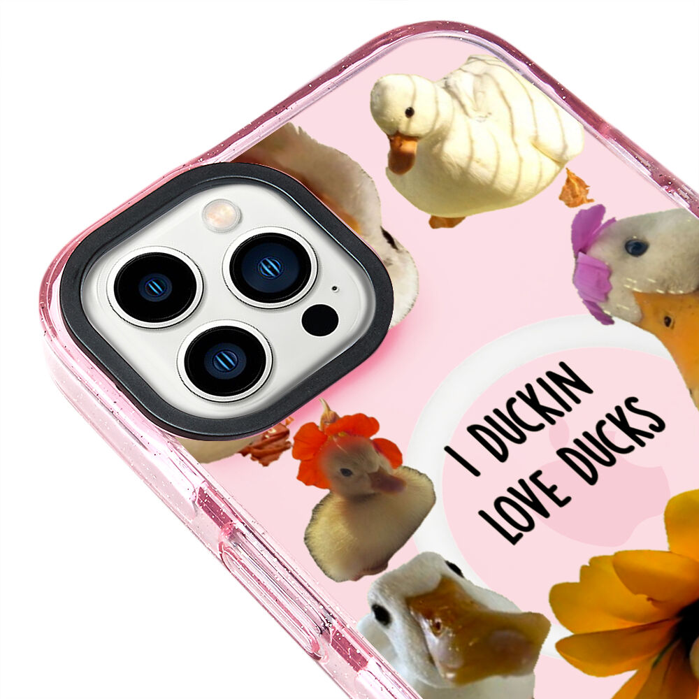 MagsafeliArtycaseSimliPembe