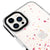iPhone 14 Pro Küçük Kalpli Telefon Kılıfı - Artycase - Siyah