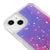 iPhone 15 Plus Küçük Kalpli Telefon Kılıfı - Neon - Violet