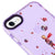 iPhone 8 Küçük Prens Telefon Kılıfı - Artycase - Simli Mor