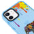iPhone 11 Renkli Fil Telefon Kılıfı - Artycase - Azure
