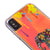 iPhone XS Renkli Fil Telefon Kılıfı - Neon - Turuncu