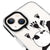 iPhone 13 Mini Boyacı Panda Telefon Kılıfı - Artycase - Siyah