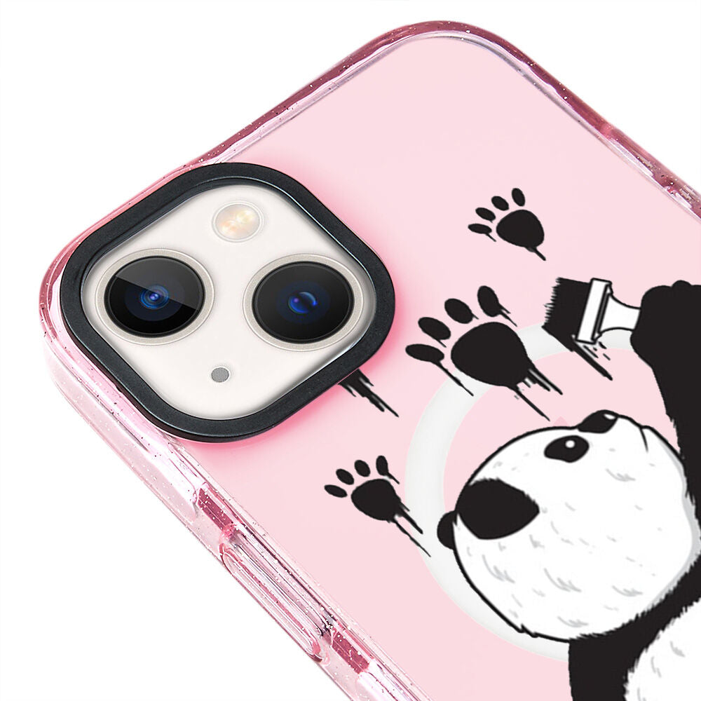 MagsafeliArtycaseSimliPembe