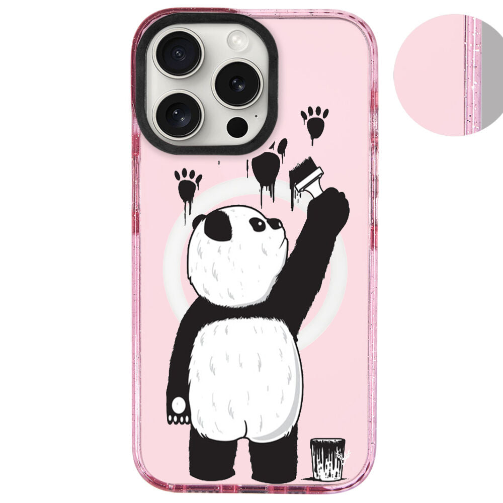 MagsafeliArtycaseSimliPembe