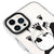 iPhone 15 Pro Max Boyacı Panda Telefon Kılıfı - Magsafeli Artycase - Beyaz