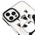iPhone 16 Pro Boyacı Panda Telefon Kılıfı - Magsafeli Artycase - Siyah
