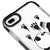iPhone 8 Plus Boyacı Panda Telefon Kılıfı - Artycase - Siyah
