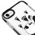 iPhone SE 2020 Boyacı Panda Telefon Kılıfı - Artycase - Siyah