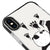 iPhone X Boyacı Panda Telefon Kılıfı - Artycase - Siyah