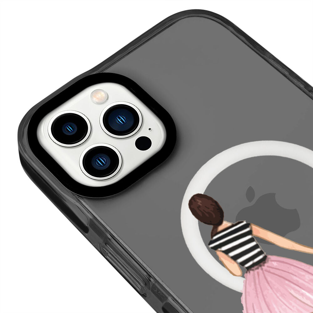 MagsafeliArtycaseCoolBlack