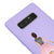 Samsung Note 8 Anne Kız Telefon Kılıfı - Renkli Silikon - Lila