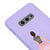 Samsung S10 E Anne Kız Telefon Kılıfı - Renkli Silikon - Lila