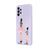 Samsung A23 Anne Kız Telefon Kılıfı - Renkli Silikon - Lila