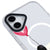 iPhone 16 Plus Dişi Panda Telefon Kılıfı - Magsafeli Artycase - Beyaz