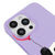 iPhone 16 Pro Dişi Panda Telefon Kılıfı - Renkli Silikon - Lila