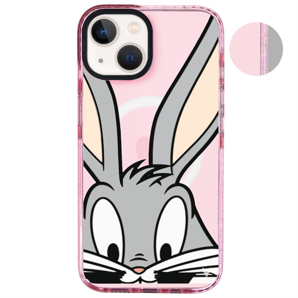 MagsafeliArtycaseSimliPembe