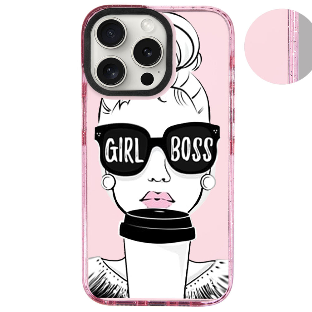 MagsafeliArtycaseSimliPembe