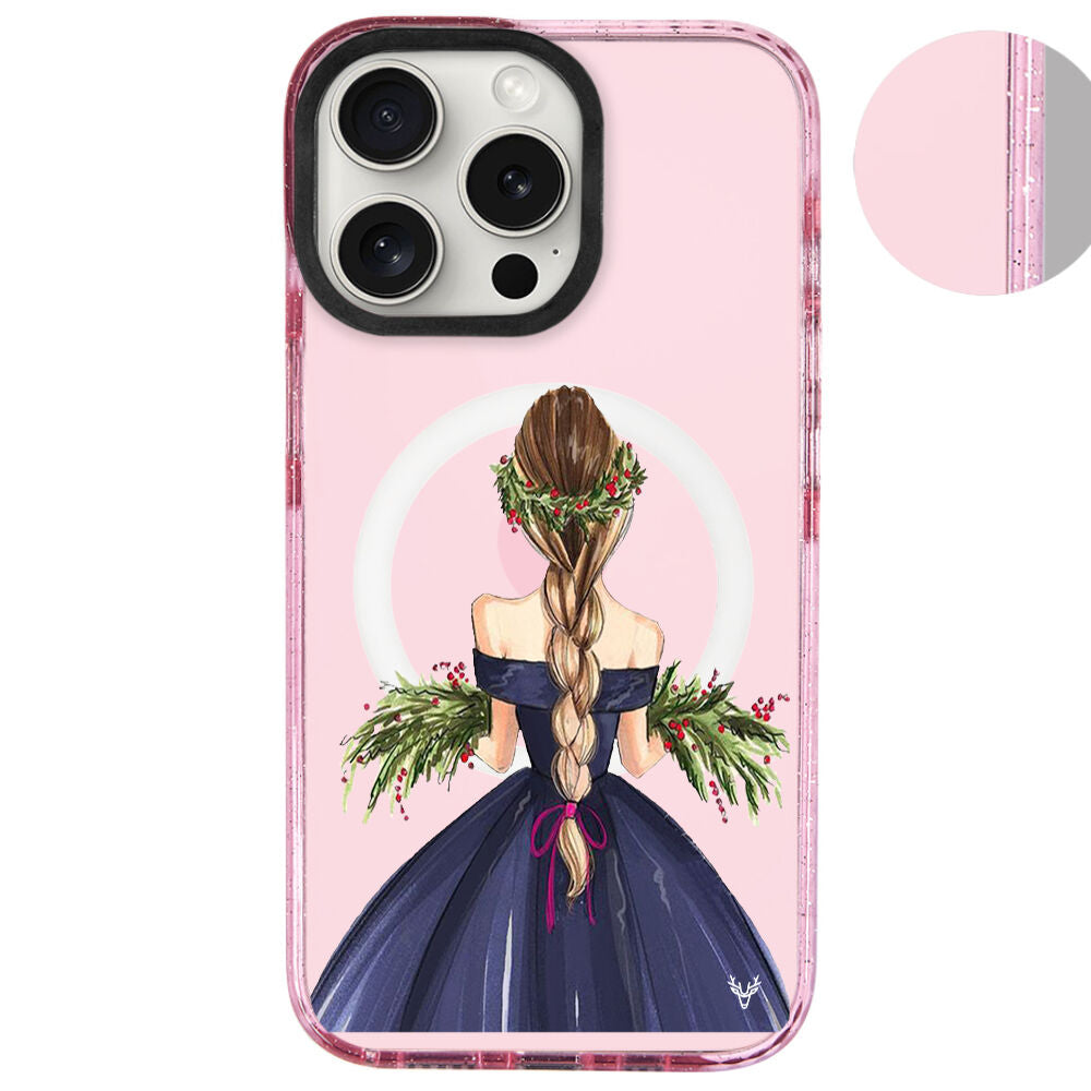 MagsafeliArtycaseSimliPembe