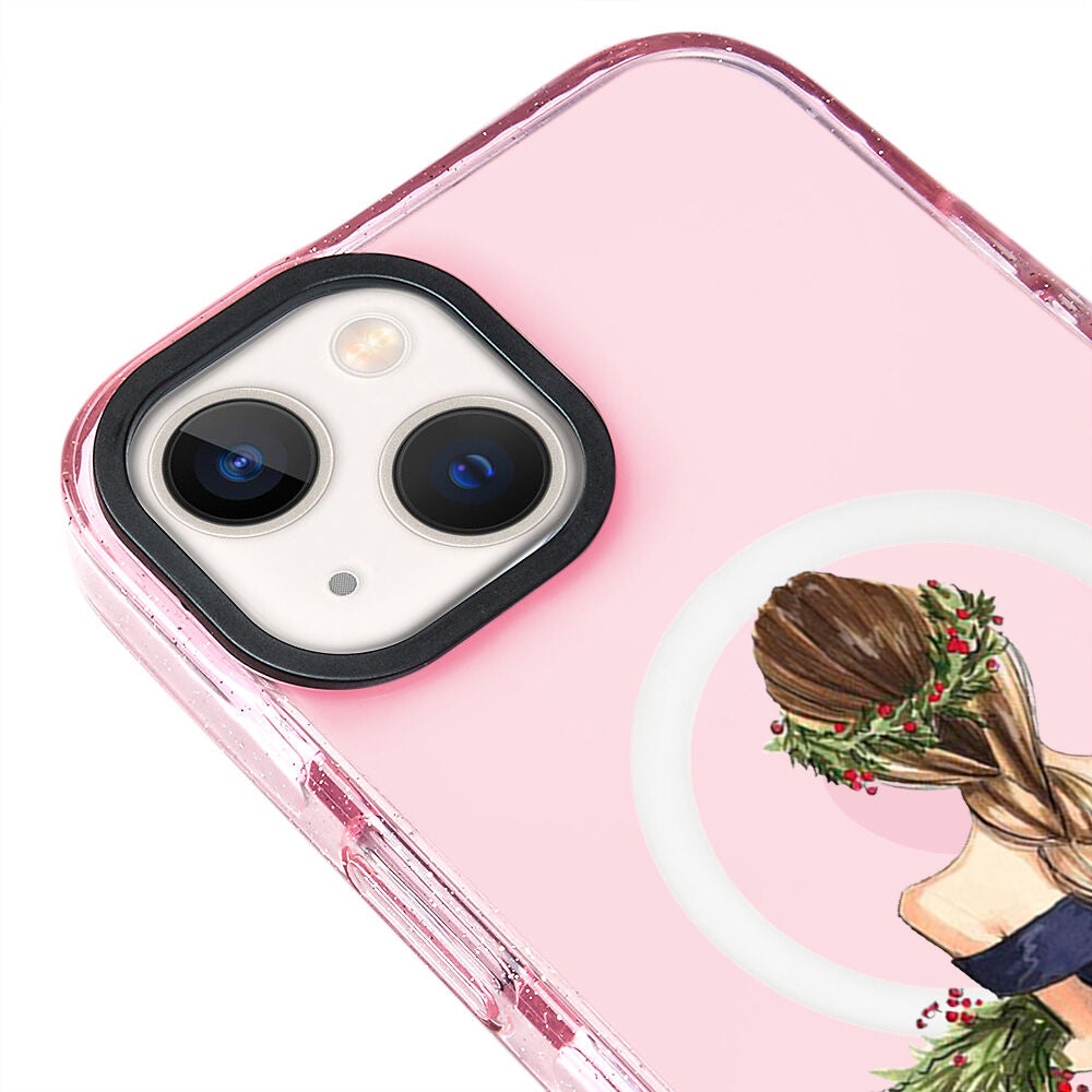 MagsafeliArtycaseSimliPembe