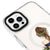 iPhone 14 Pro Max Çiçekli Kız Telefon Kılıfı - Magsafeli Artycase - Beyaz