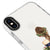 iPhone XS Max Çiçekli Kız Telefon Kılıfı - Artycase - Beyaz