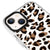 iPhone 14 Benek Telefon Kılıfı - Artycase - Beyaz