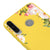 Huawei P40 Lite E Pembe Gül Telefon Kılıfı - Renkli Silikon - Sarı