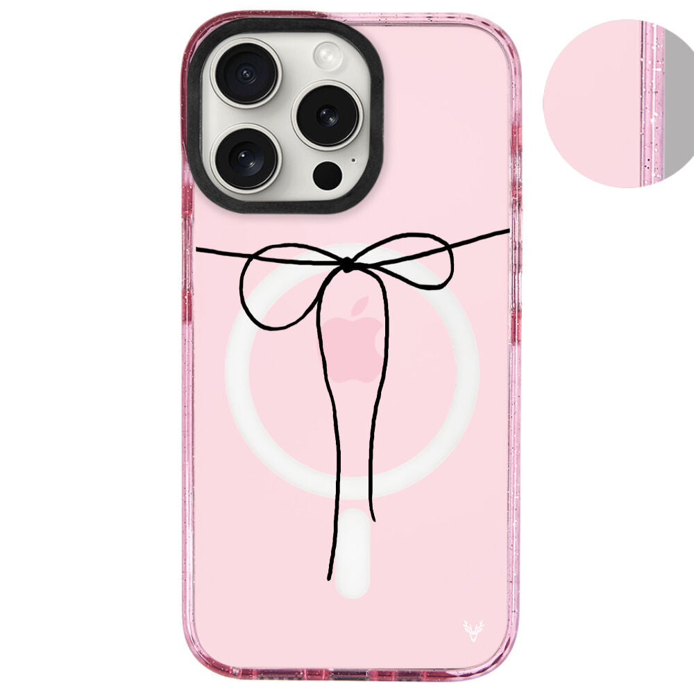MagsafeliArtycaseSimliPembe