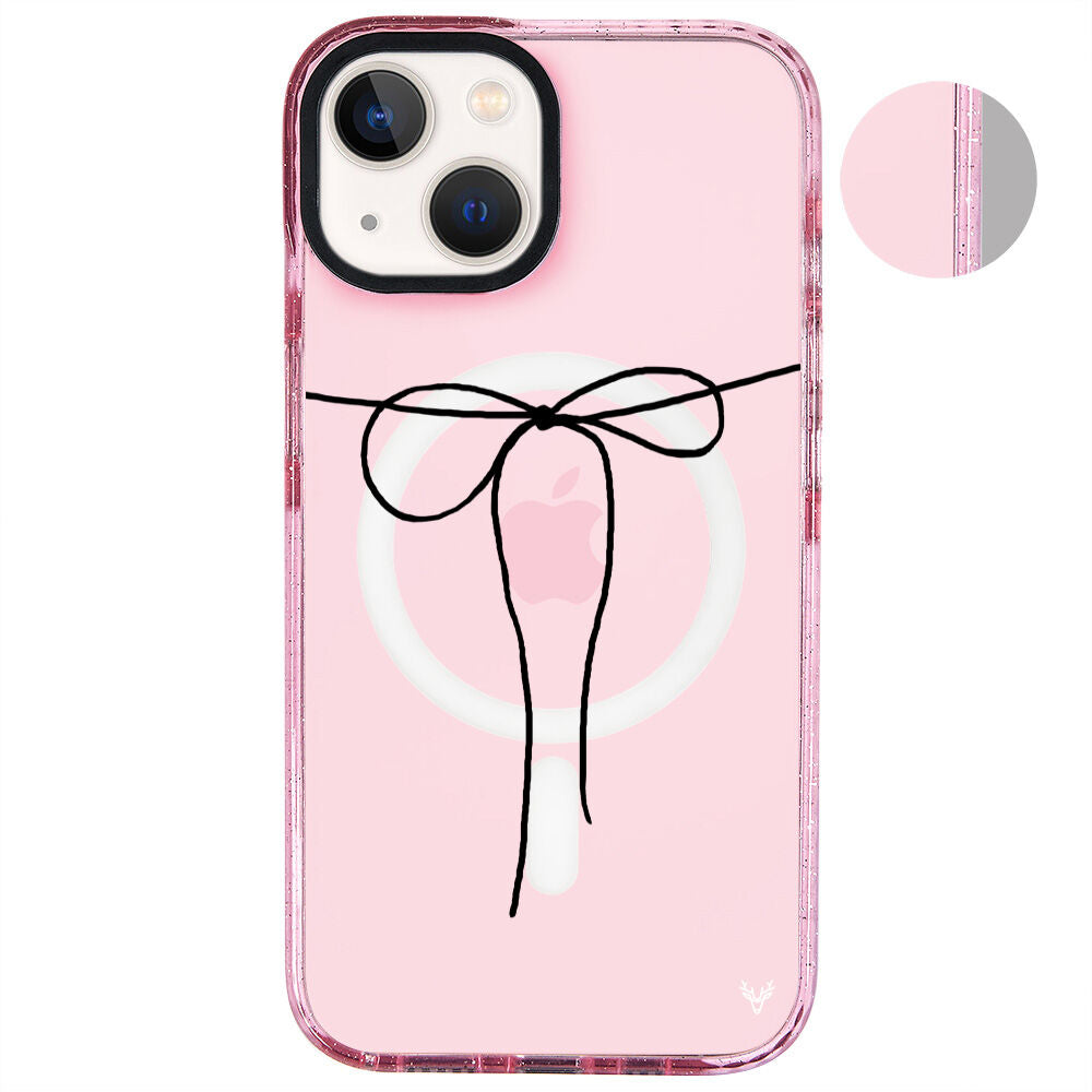 MagsafeliArtycaseSimliPembe
