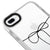 iPhone 8 Plus İnce Bağ Telefon Kılıfı - Artycase - Beyaz