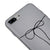 iPhone 8 Plus İnce Bağ Telefon Kılıfı - Renkli Silikon - Gri