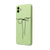 Samsung A04 İnce Bağ Telefon Kılıfı - Renkli Silikon - Yeşil