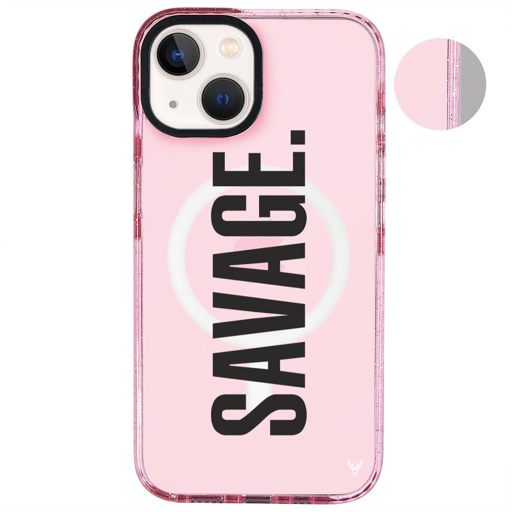 MagsafeliArtycaseSimliPembe