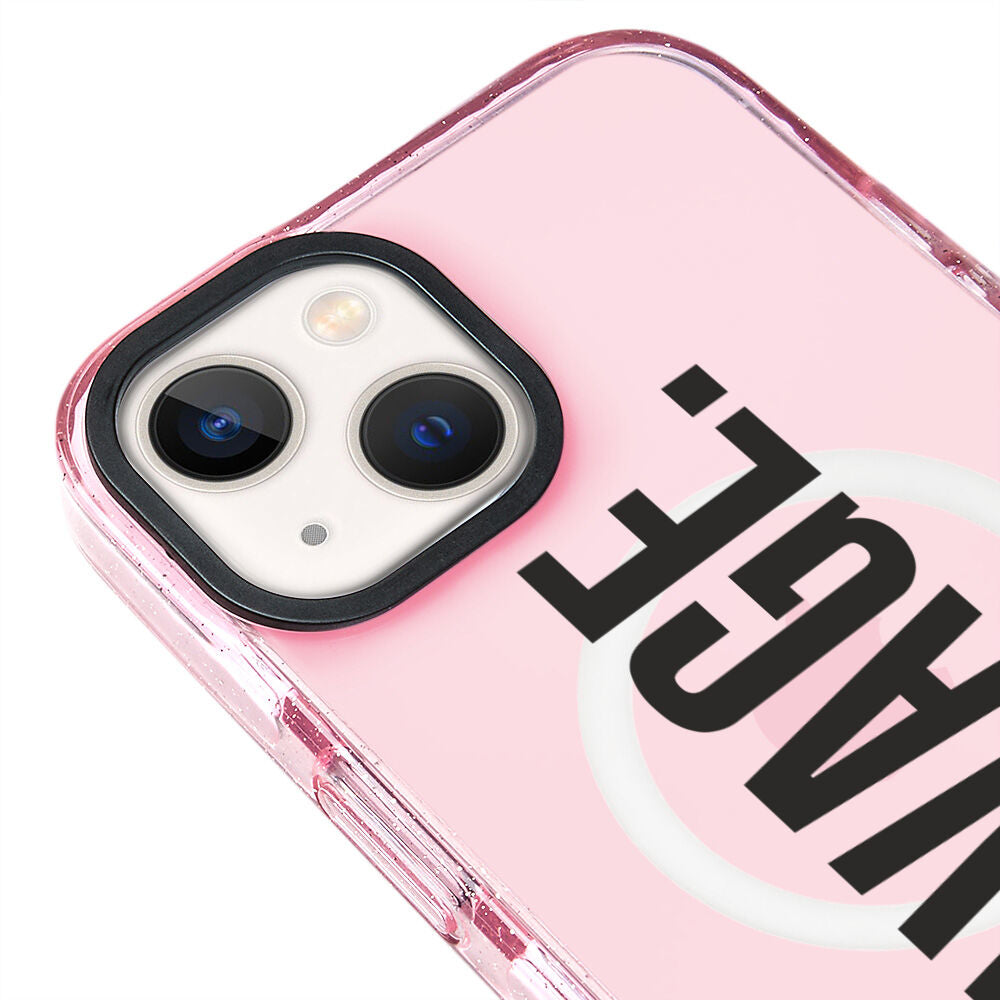 MagsafeliArtycaseSimliPembe
