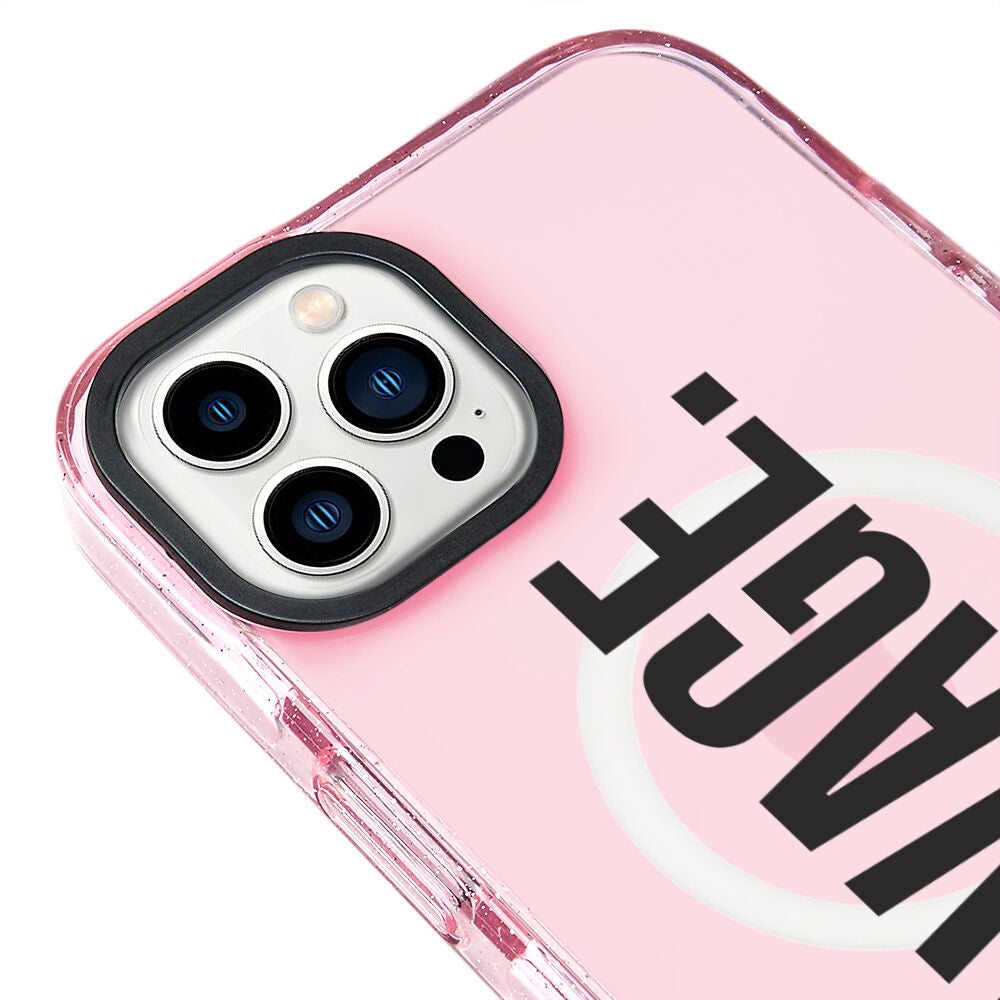 MagsafeliArtycaseSimliPembe