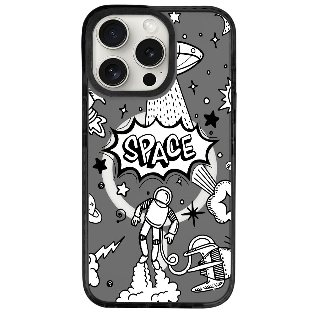 MagsafeliArtycaseCoolBlack