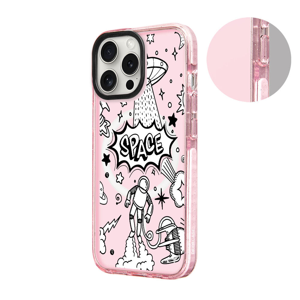 MagsafeliArtycaseSimliPembe