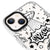 iPhone 14 Plus Ufo Space Telefon Kılıfı - Artycase - Beyaz